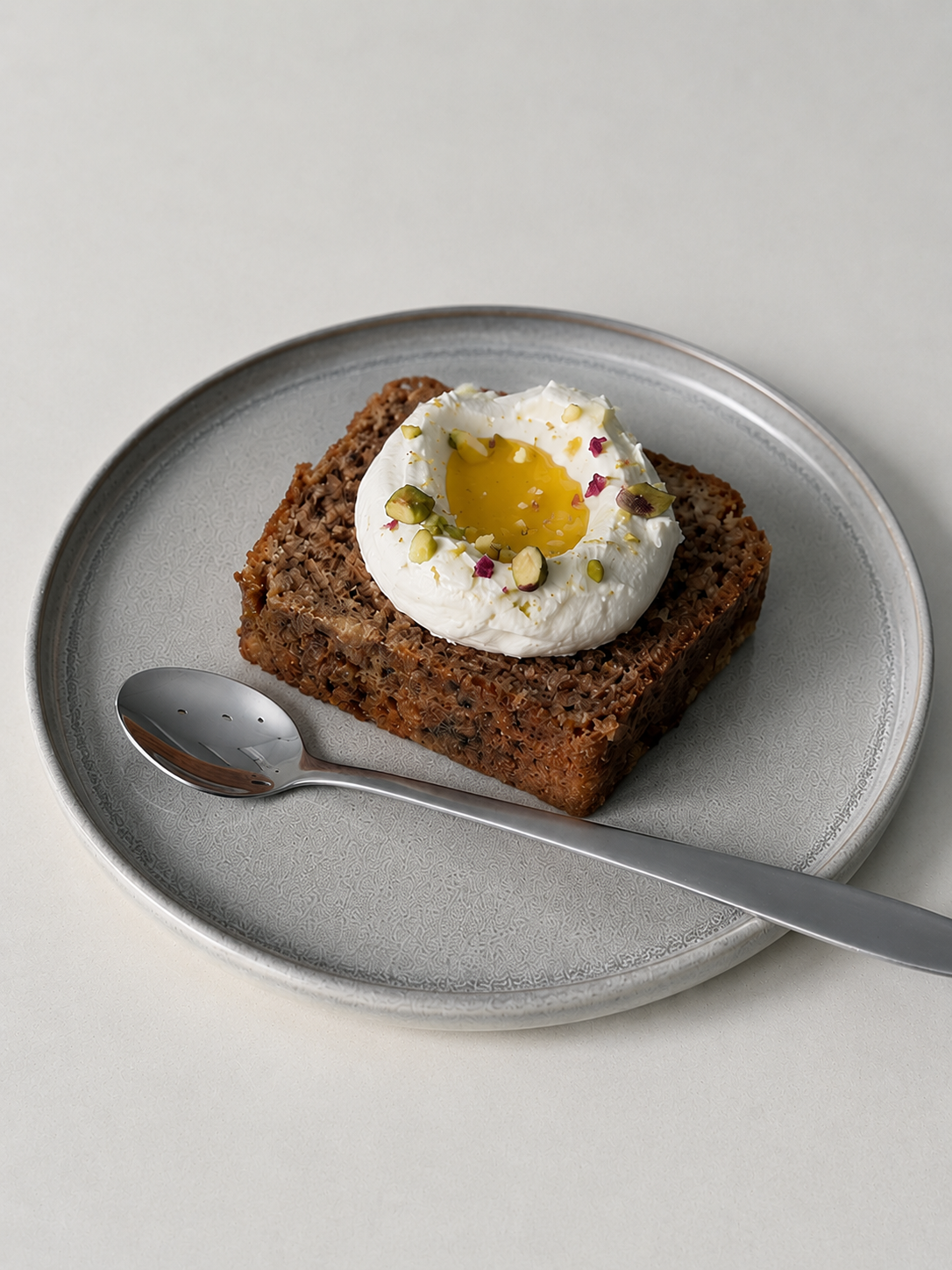 Banana Crème Loaf